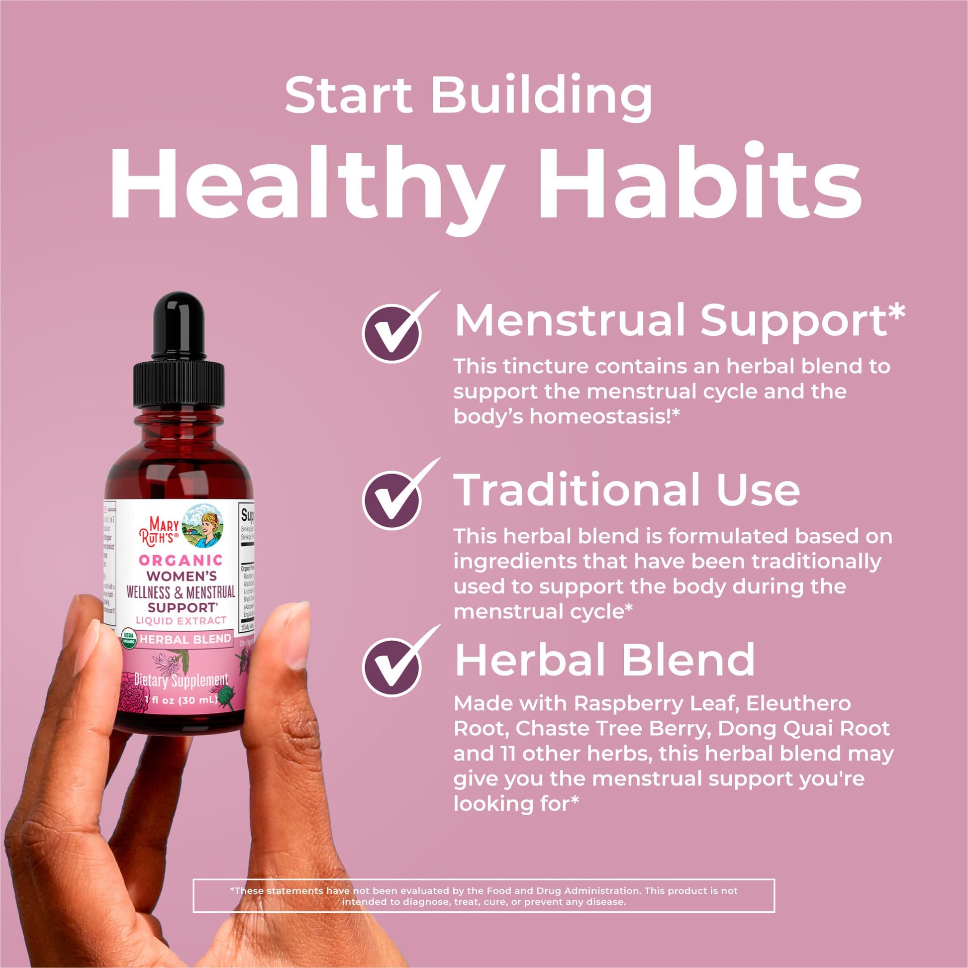 Back label view of clean label project tested ingredients list