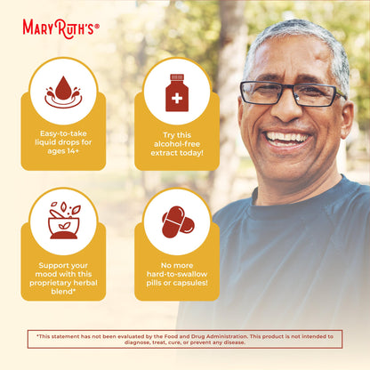 MaryRuth Organics Turmeric Gold herbal blend liquid drops nutrition facts and ingredient label details