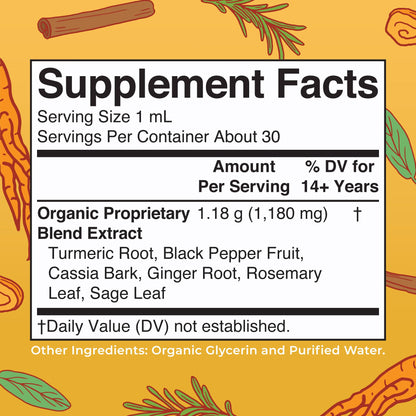 Authentic MaryRuth Organics alcohol free turmeric curcumin liquid drops imported from USA