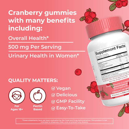 MaryRuth Organics Organic Cranberry Gummies USDA organic certification