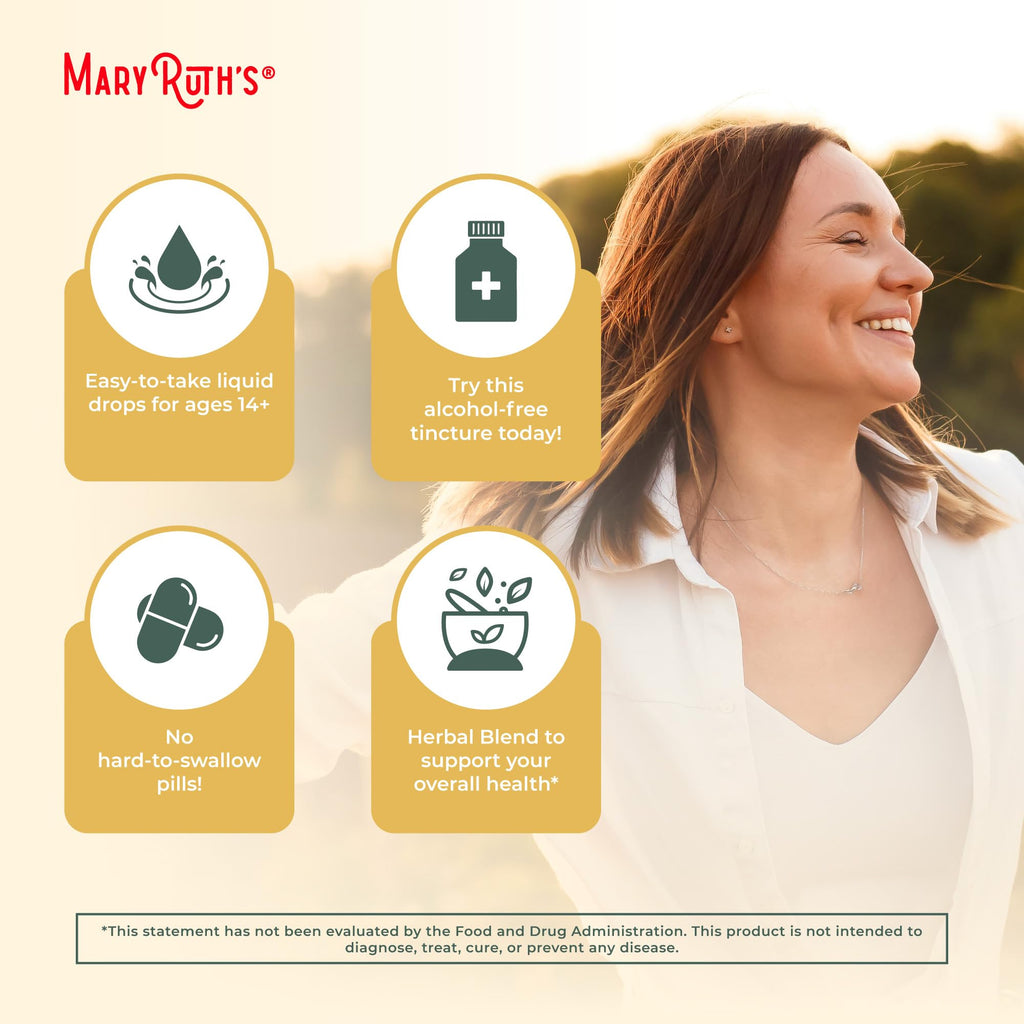 Authentic MaryRuth Organics respiratory health supplement packaging