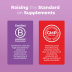 MaryRuth Organics chewable gummies bottle side profile