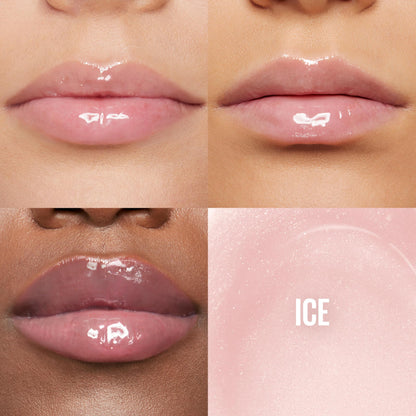 Maybelline Lifter Gloss Ice wand applicator detail