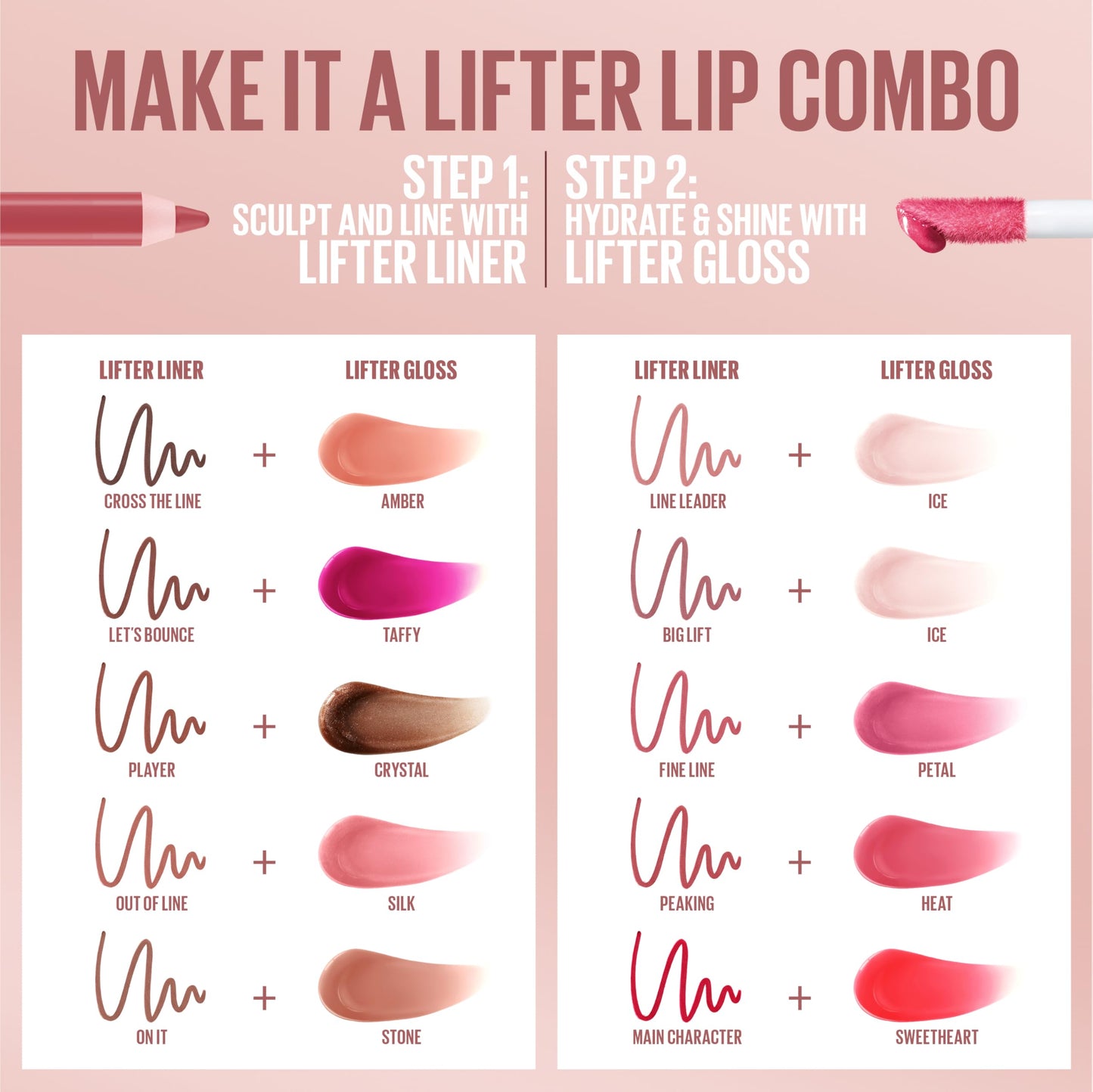 Maybelline Lifter Gloss Ice bottle and wand close up