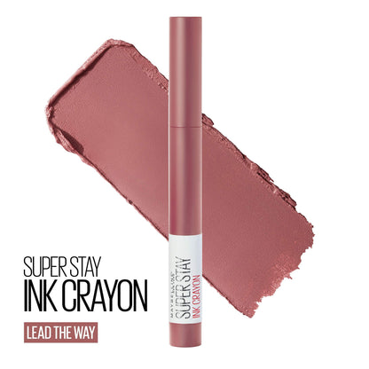 Maybelline Lead The Way lipstick shade swatch