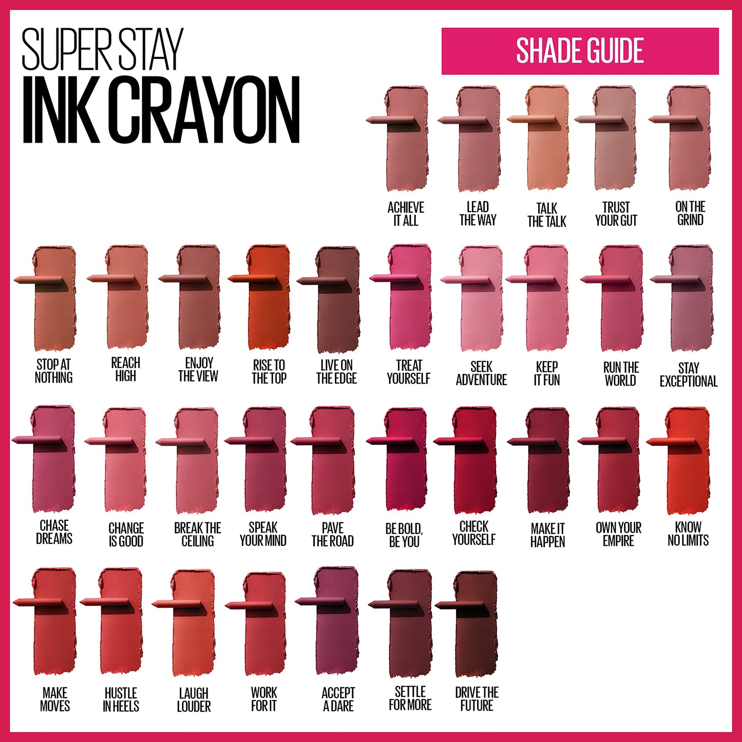 Maybelline lip crayon built-in sharpener detail