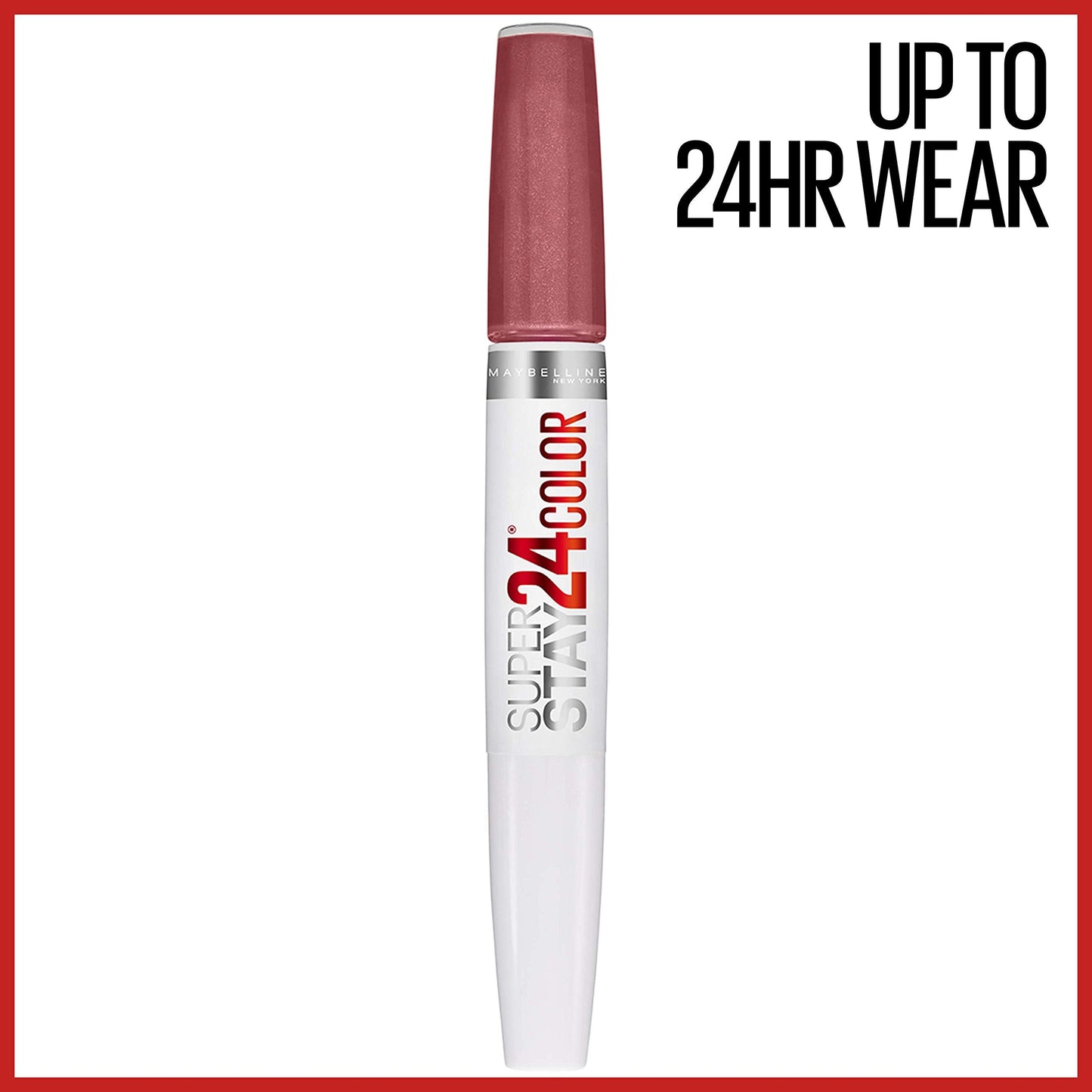 Maybelline 2-step liquid lipstick and balm applicator detail