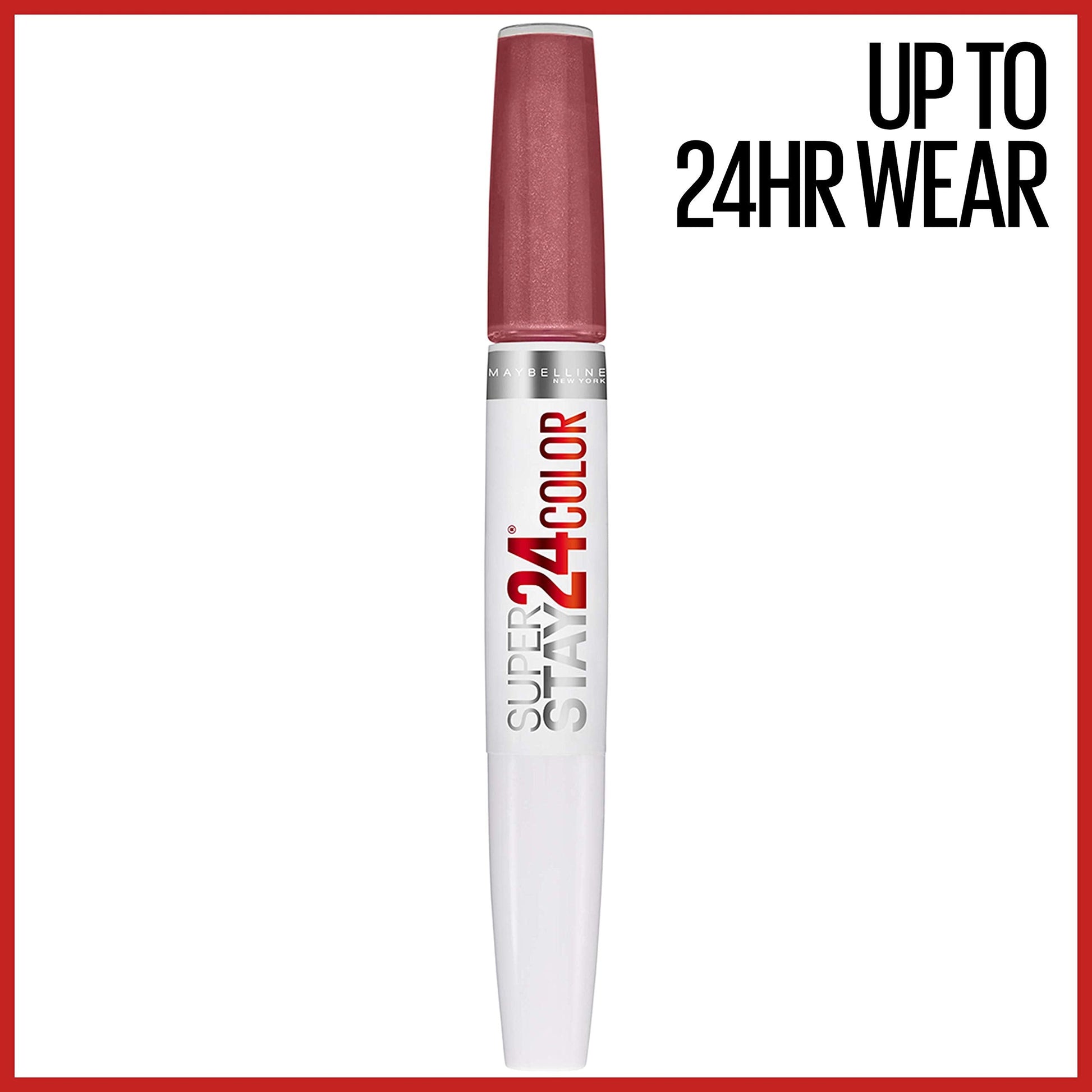 Maybelline 2-step liquid lipstick and balm applicator detail