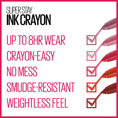 Maybelline ink crayon applicator tip closeup