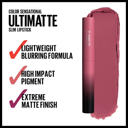 Maybelline New York slim lipstick packaging design