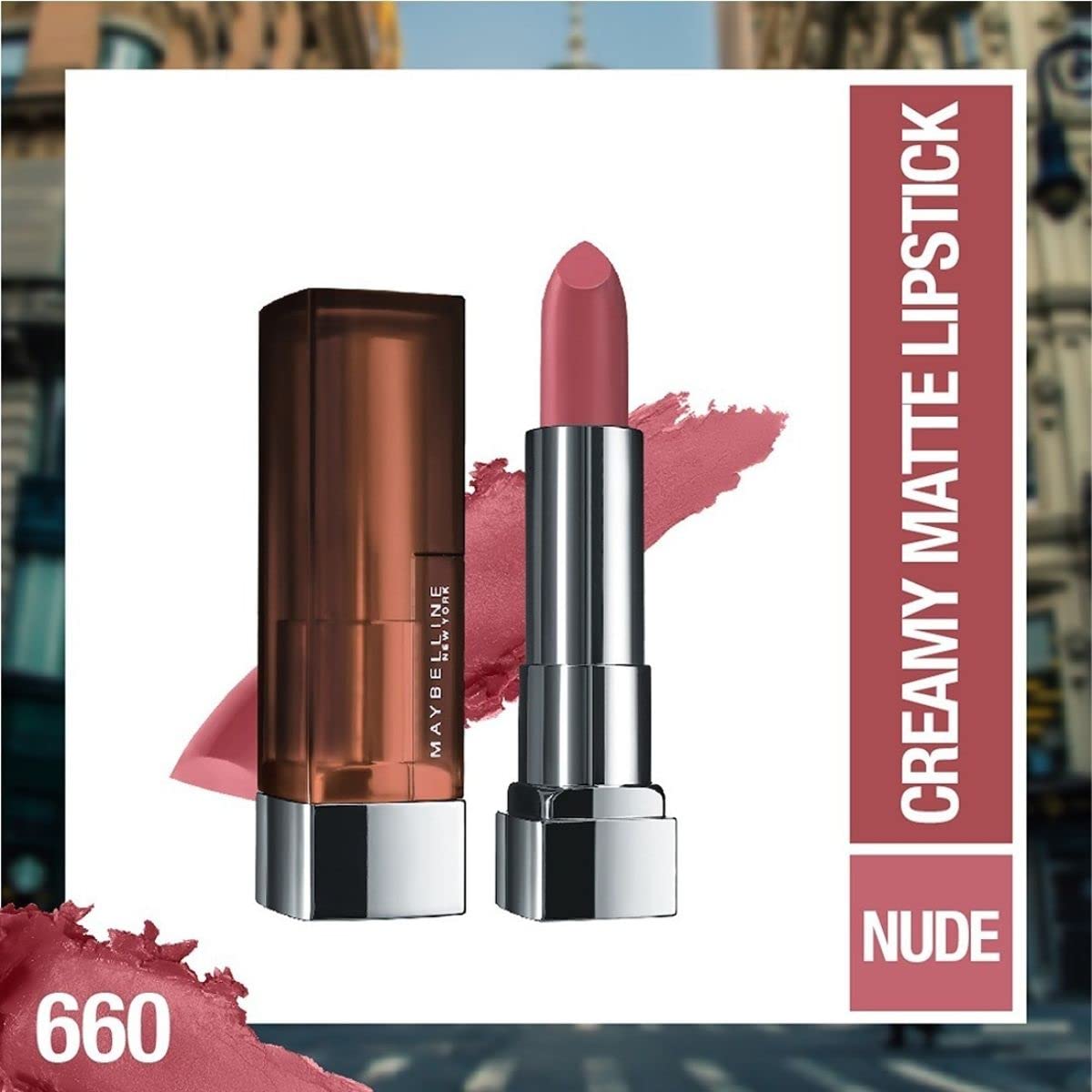 Maybelline Touch Of Spice lipstick bullet texture close up