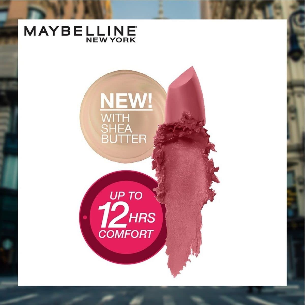 Maybelline lipstick shade 660 packaging details
