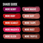 Maybelline Color Sensational Ultimatte lipstick cap typography details