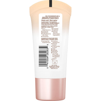 Maybelline broad spectrum SPF 30 sunscreen beauty balm details