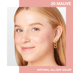 Maybelline powder blush back label displaying ingredients and net weight