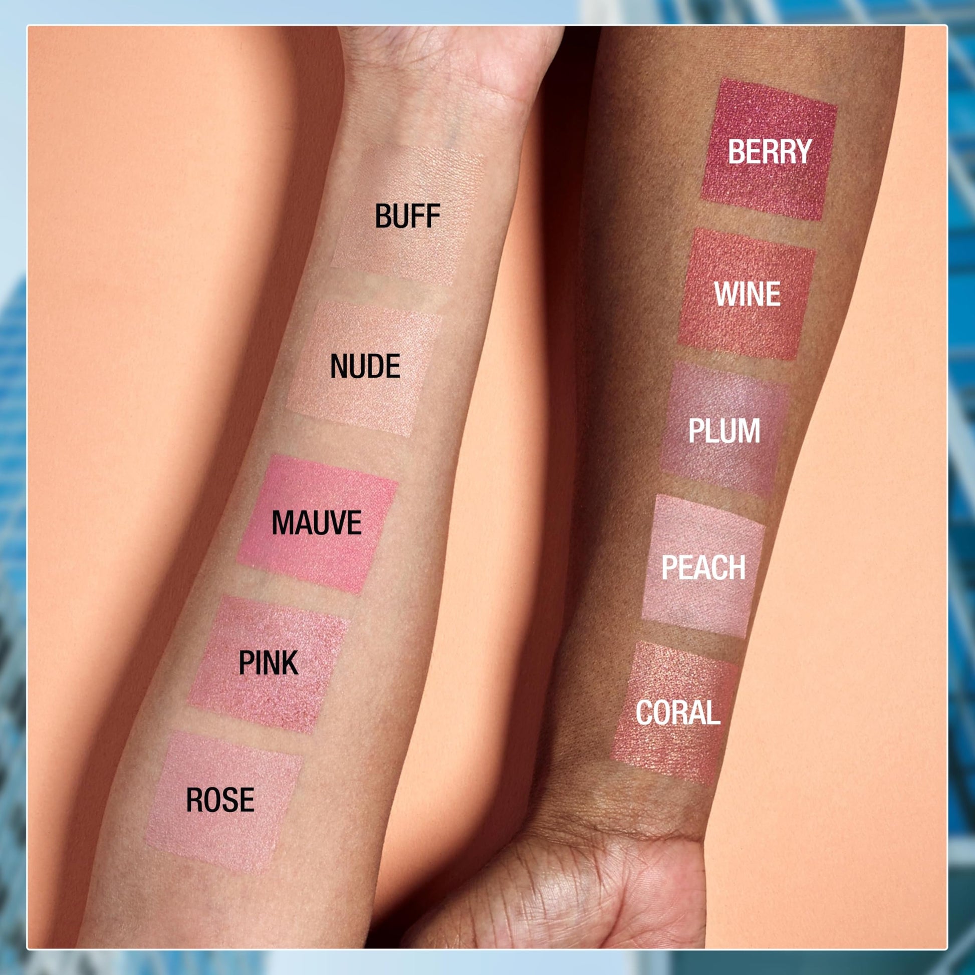Maybelline smooth blendable powder blush in mauve shade for everyday beauty routine