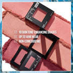 Maybelline powder blush close up shot highlighting shade pigmentation