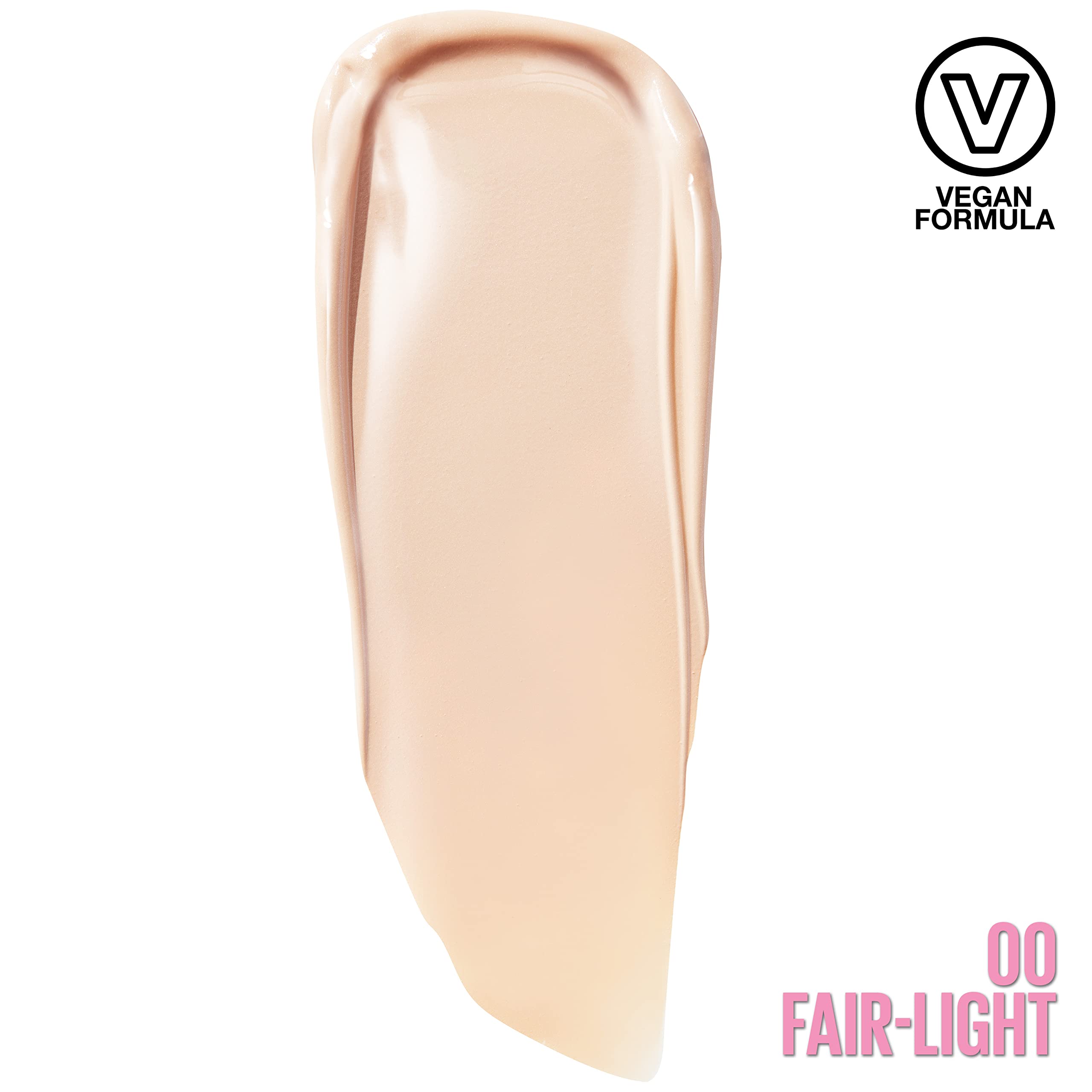 Maybelline 4-in-1 Glow Makeup Fair Light sponge applicator close up