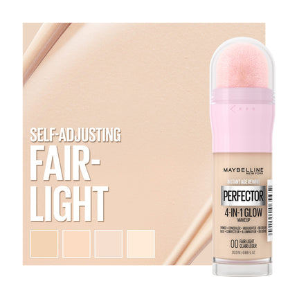 Packaging box and bottle of the imported Maybelline four-in-one hydrating beauty balm makeup.