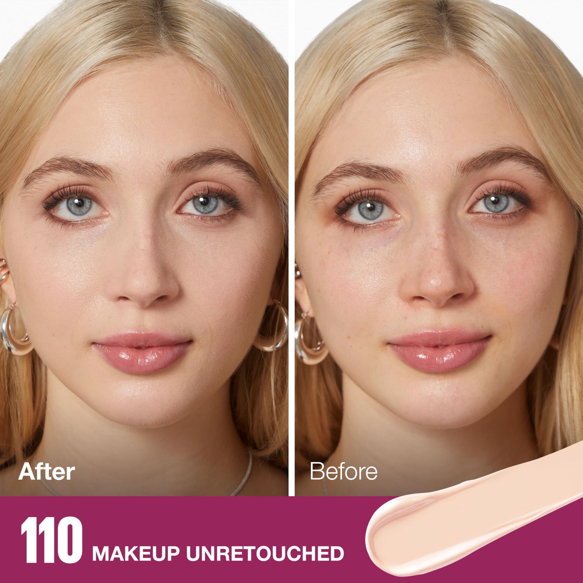 Authentic Maybelline anti aging multi use concealer stick on white background
