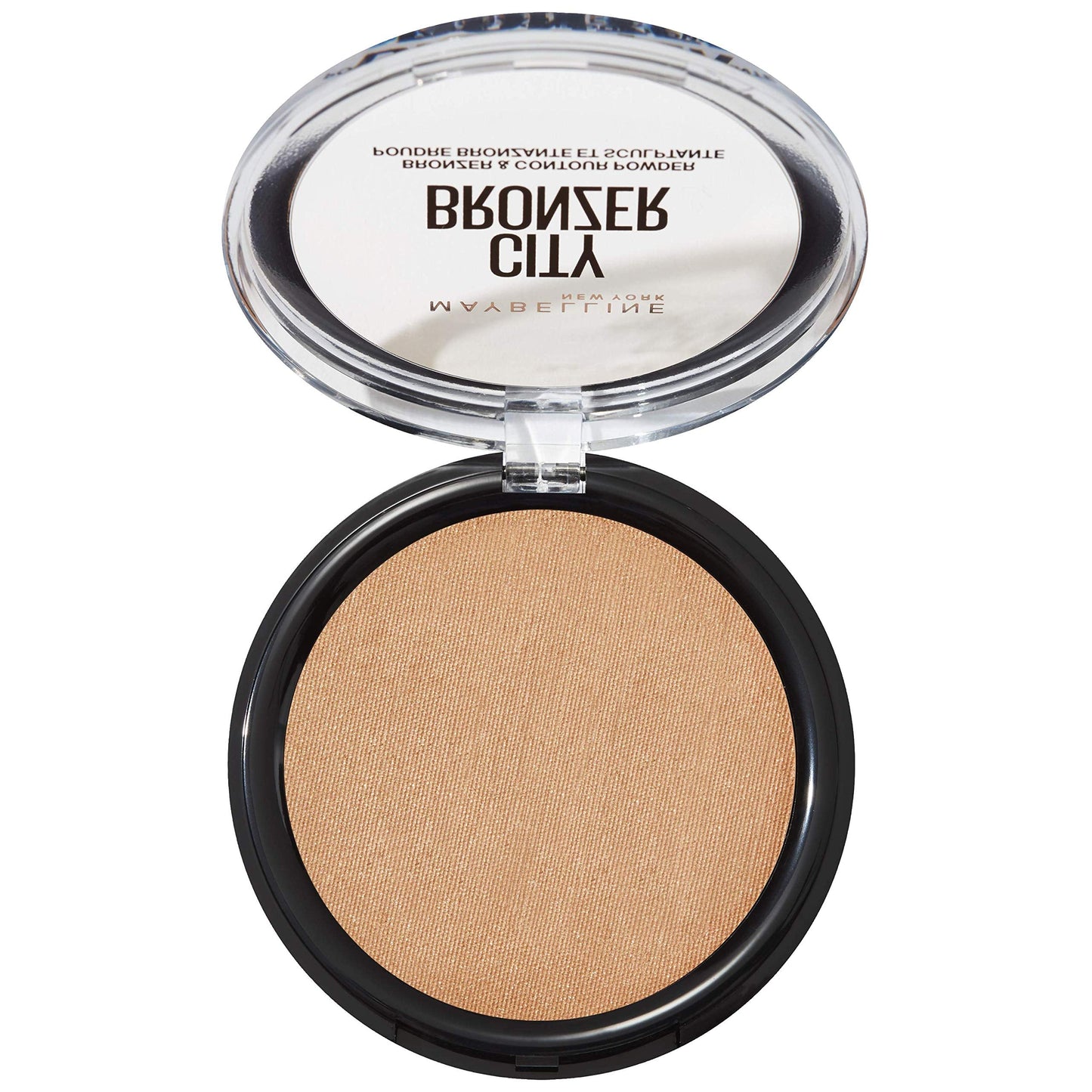 Maybelline City Bronzer Medium Cool Shade 200 open packaging displaying matte powder