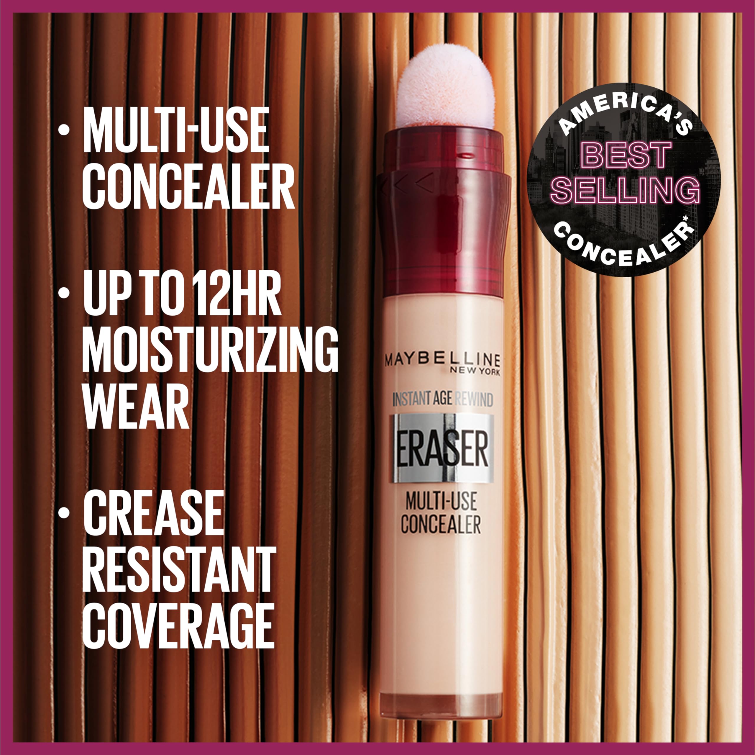 Maybelline Age Rewind concealer packaging details