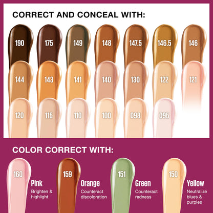 Maybelline New York concealer bottle and cap