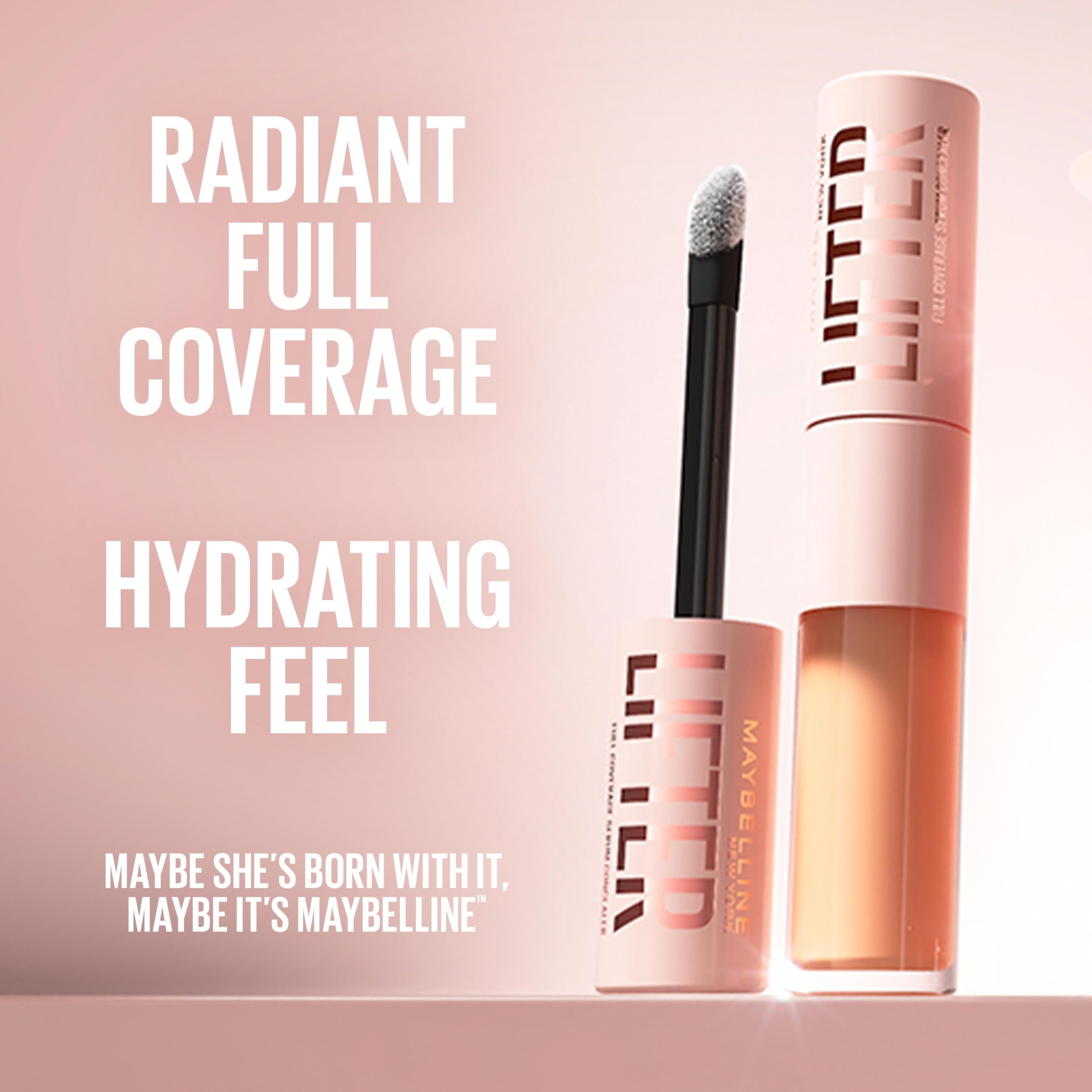Maybelline Lifter Serum Concealer skincare infused formula packaging
