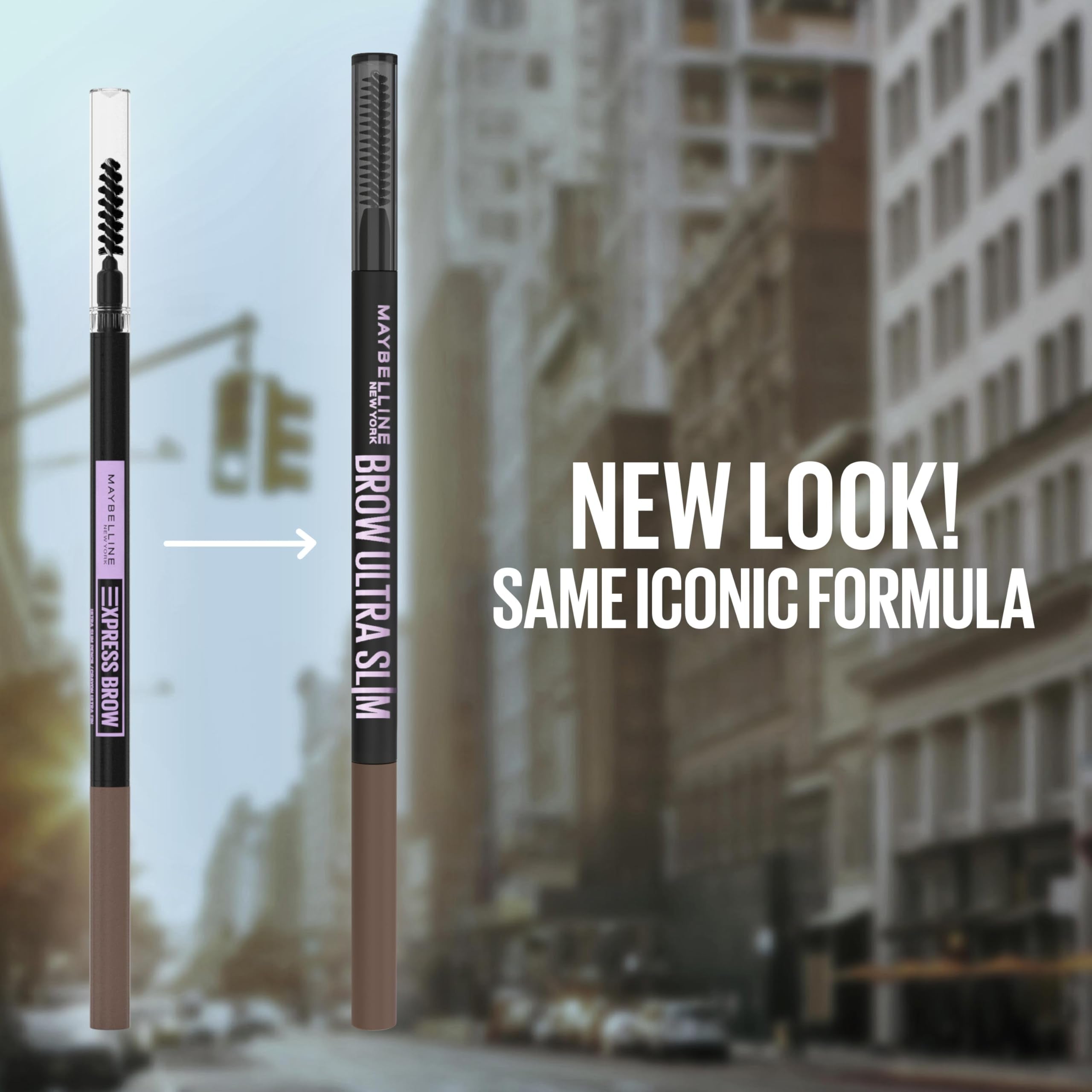 Close up of Maybelline 1.5 millimeter micro brow pencil tip