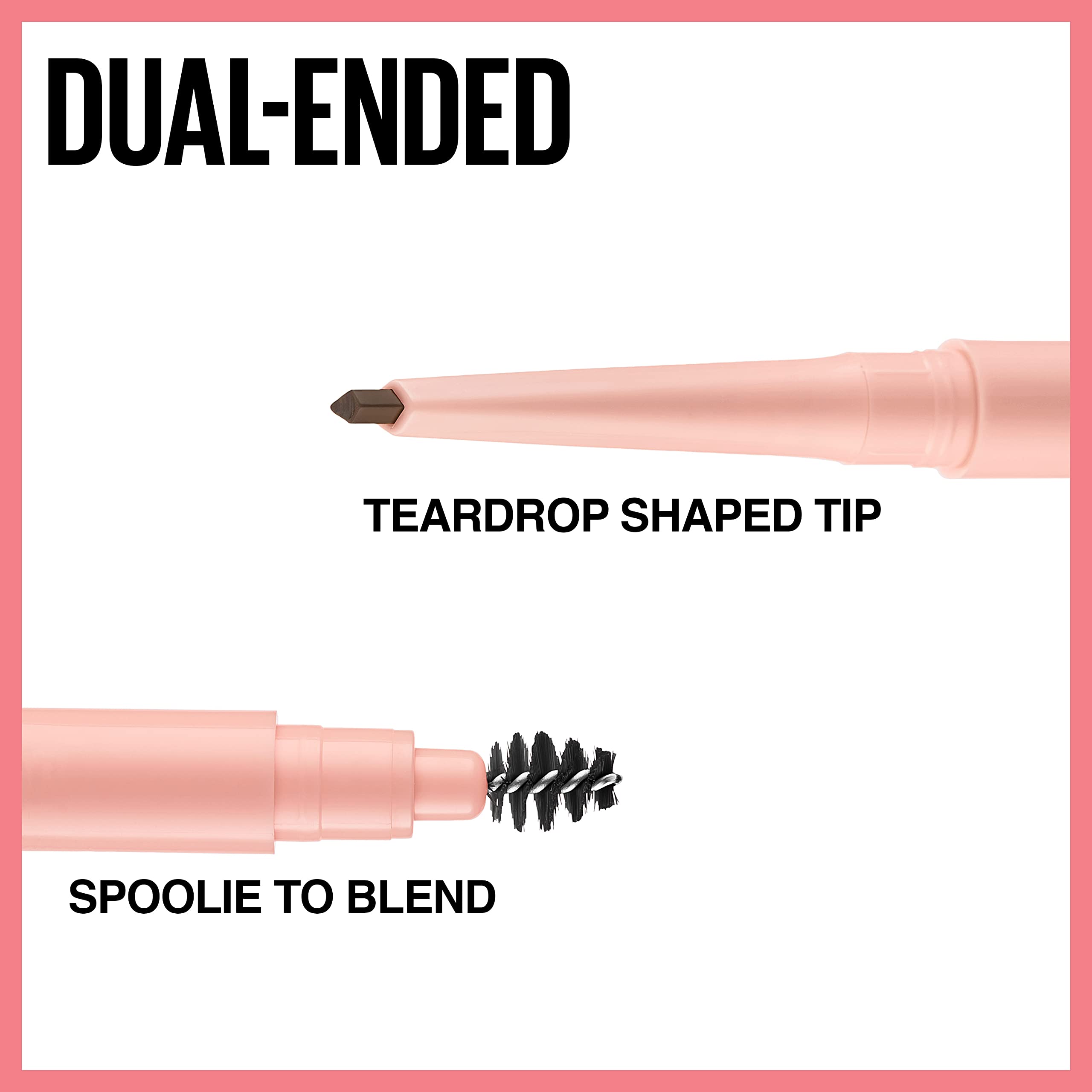 Authentic Maybelline New York brow defining product packaging