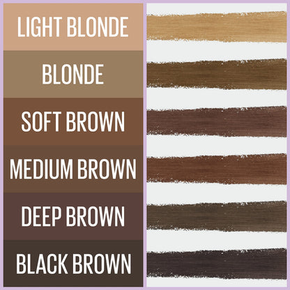 Maybelline Express Brow 2-In-1 Soft Brown product swatch