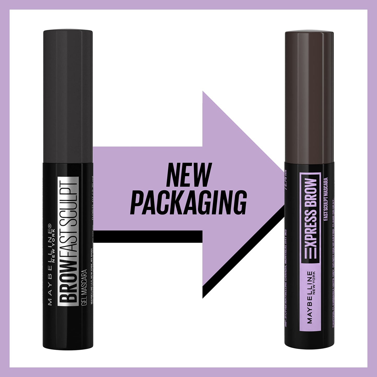 Maybelline eyebrow mascara applicator brush close up
