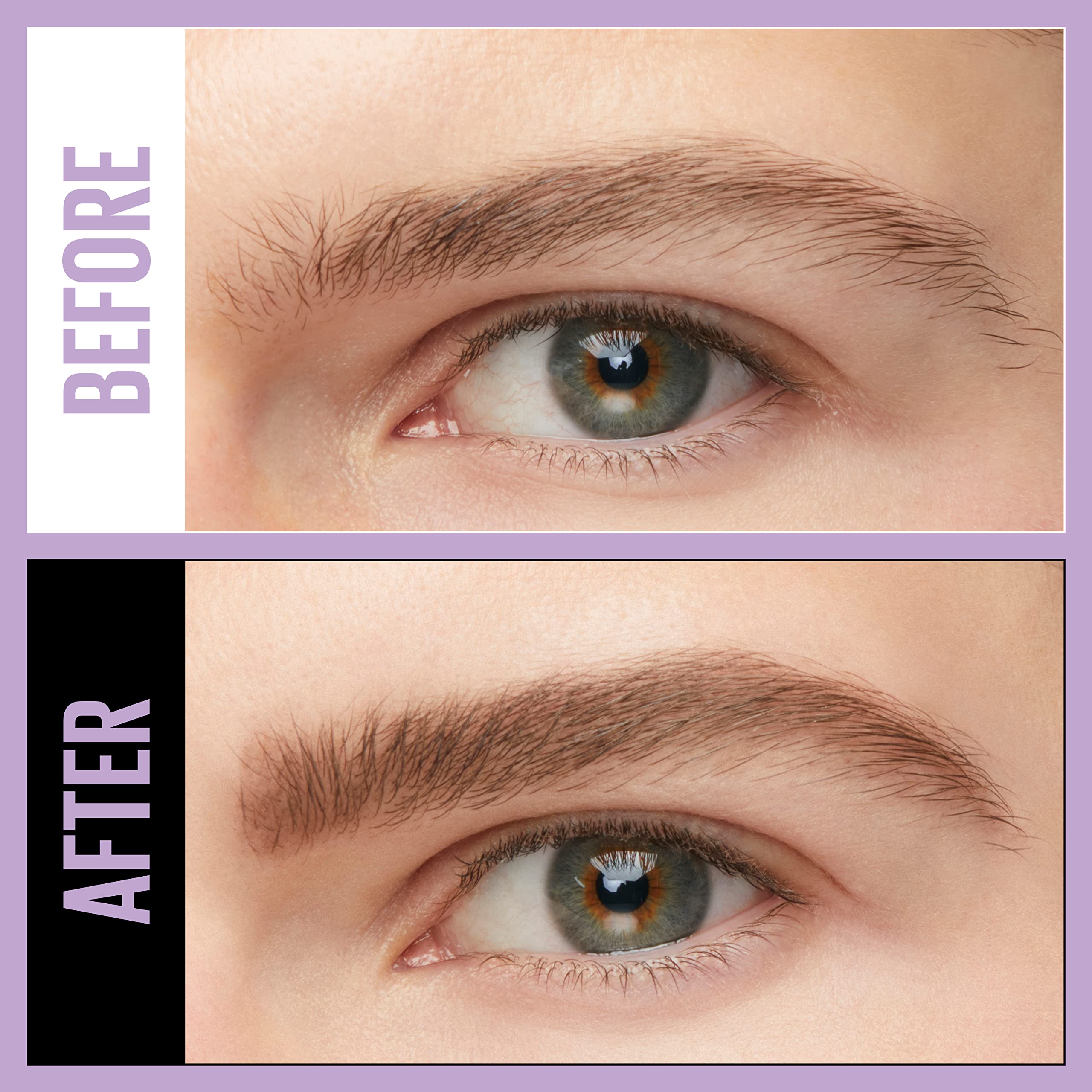 Maybelline Brow Fast Sculpt Soft Brown shade swatch