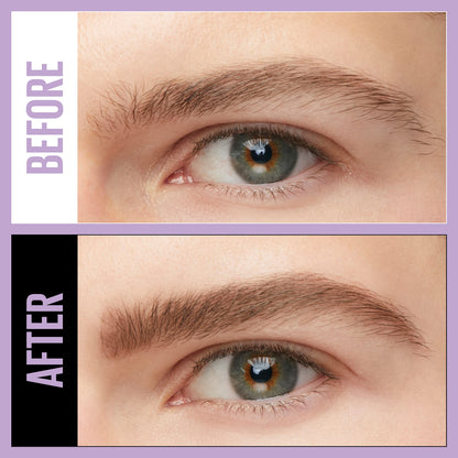 Maybelline Brow Fast Sculpt Soft Brown shade swatch