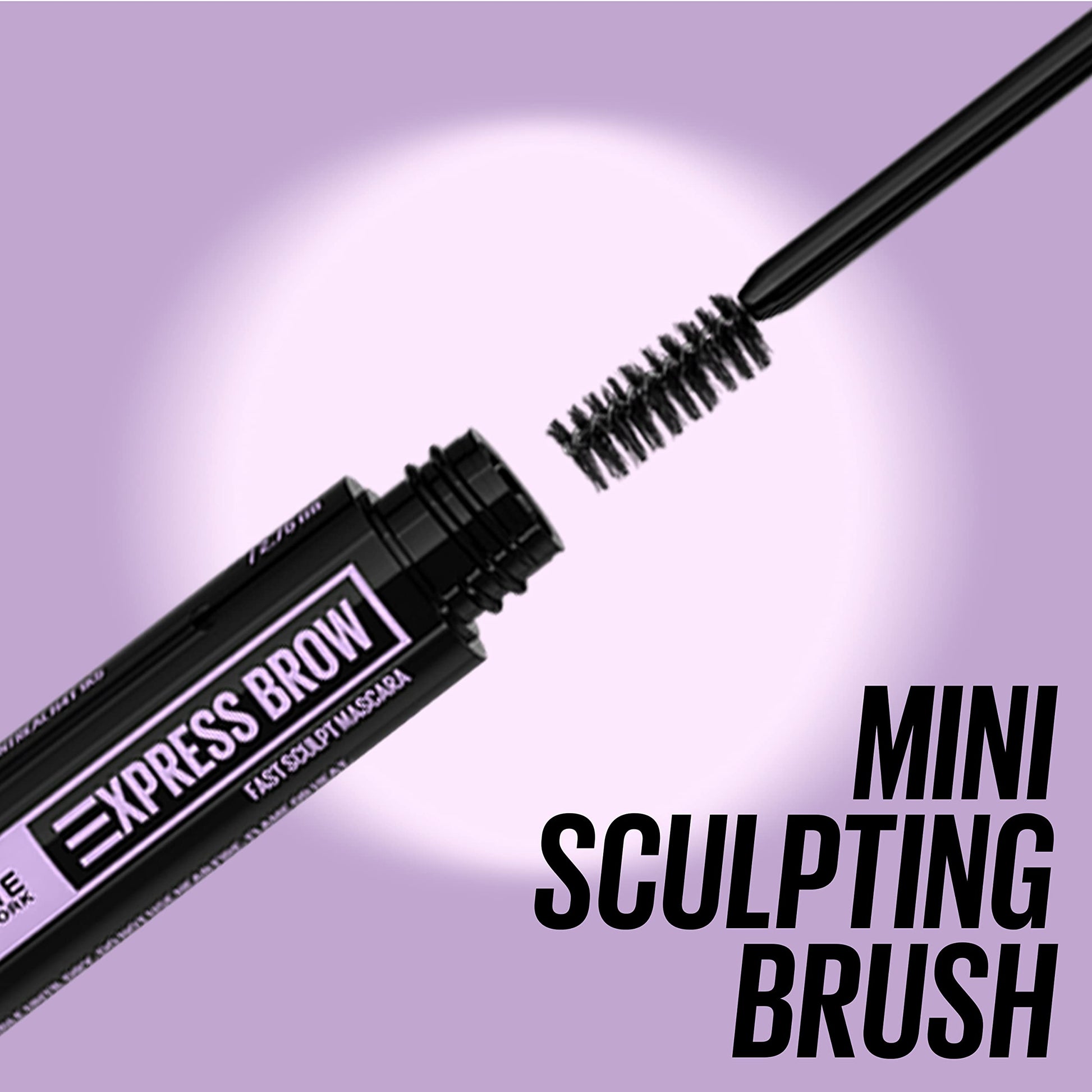 Maybelline eyebrow gel packaging detail