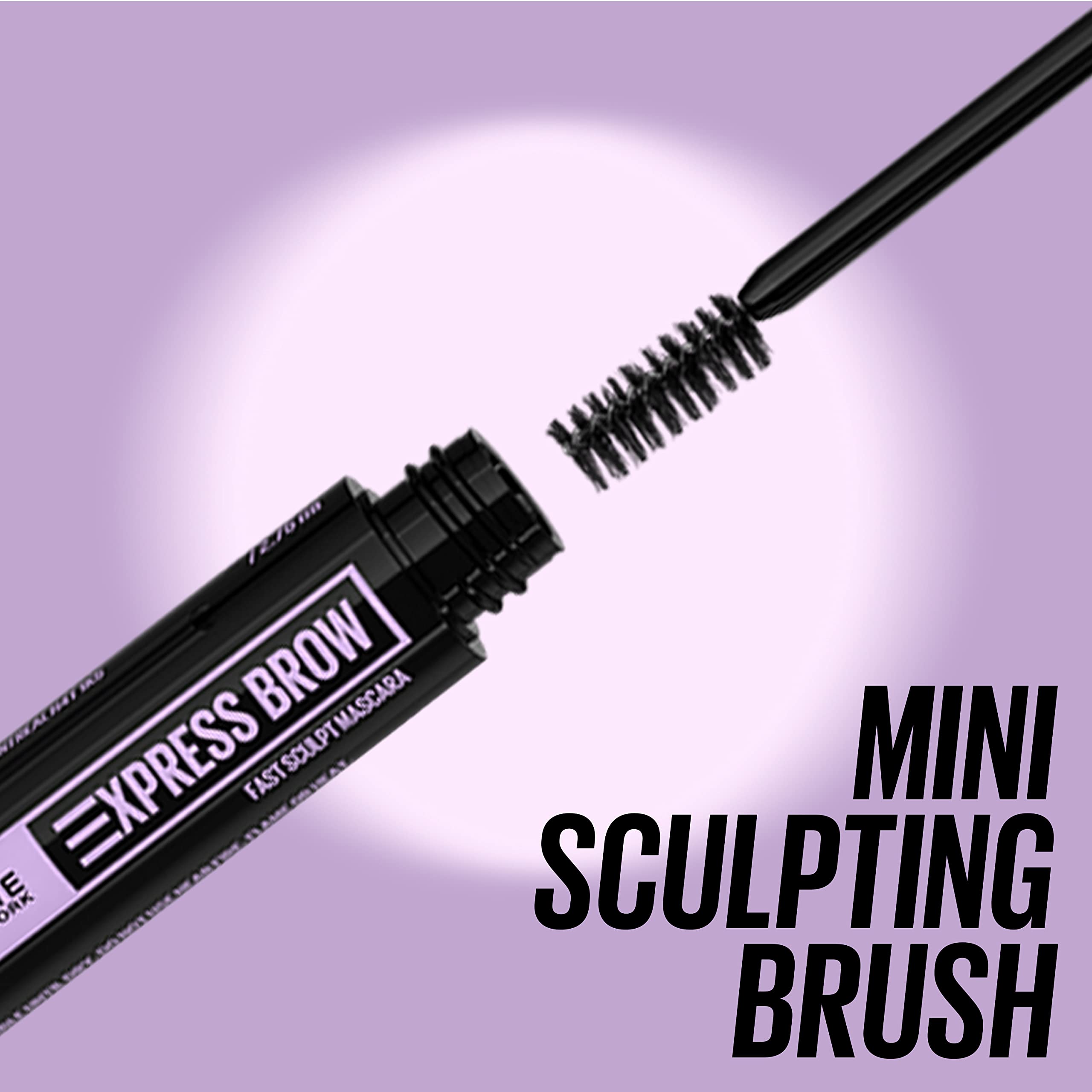 Maybelline eyebrow gel packaging detail