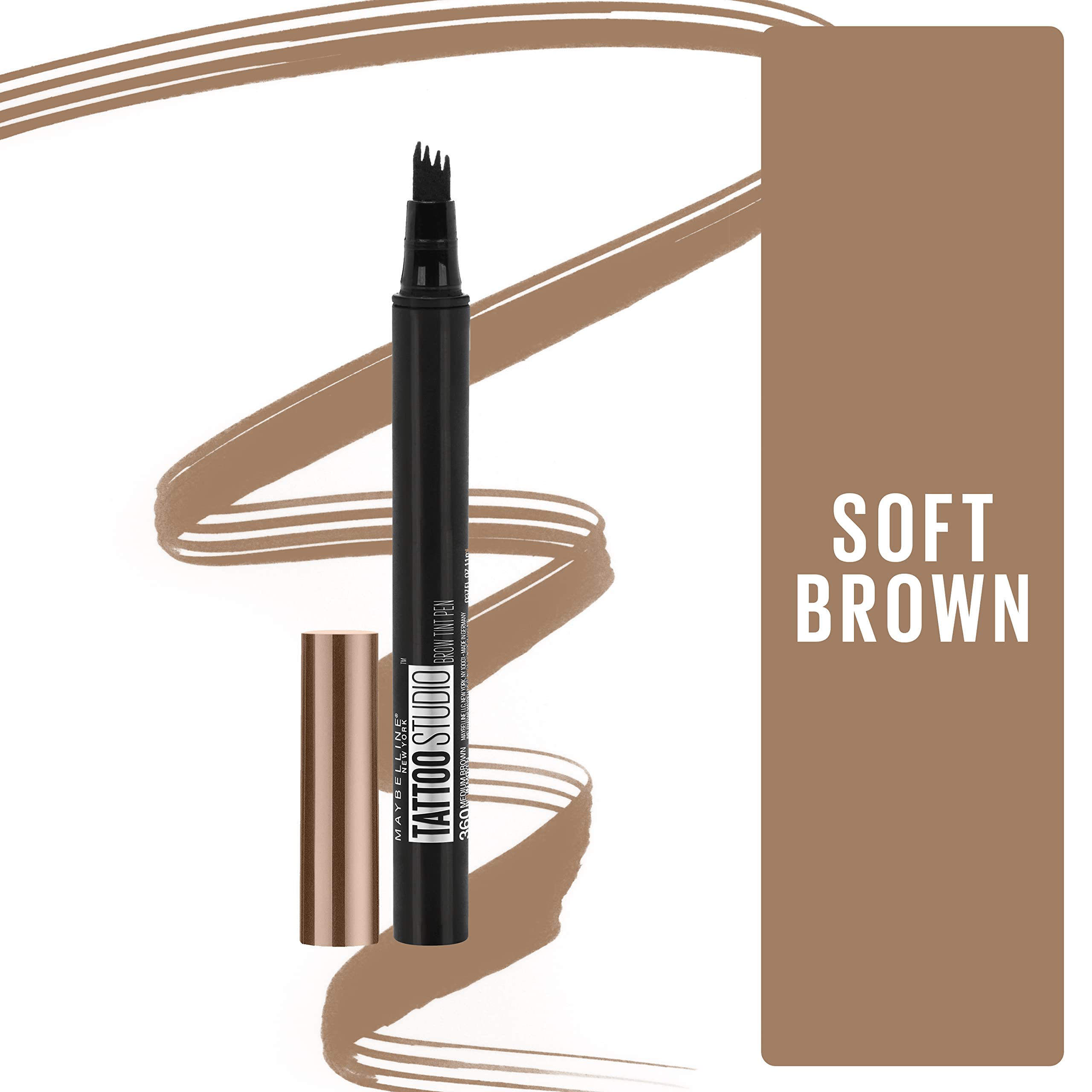 Maybelline eyebrow tint pen packaging details