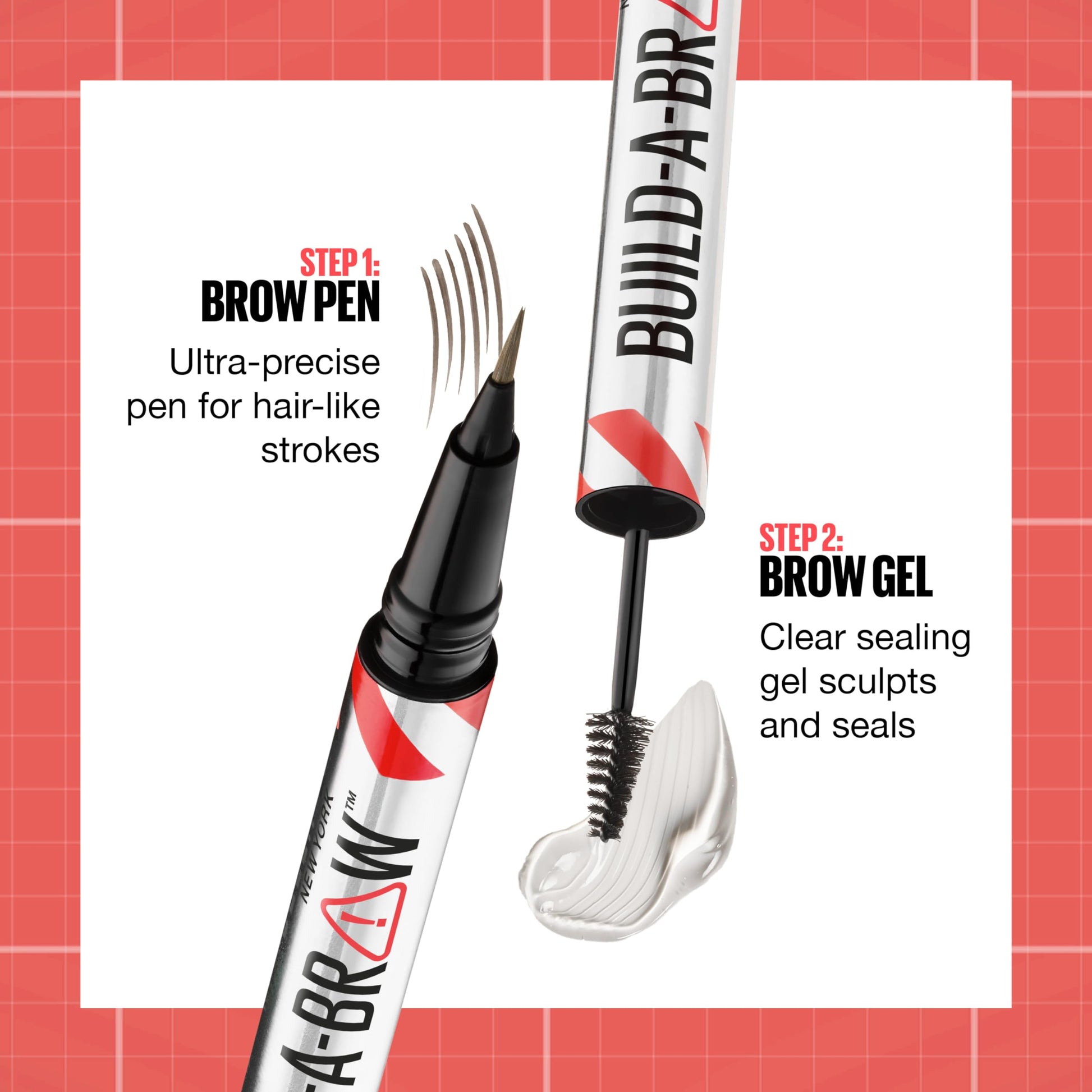 Maybelline Ash Brown eyebrow pencil substitute for realistic hair like strokes
