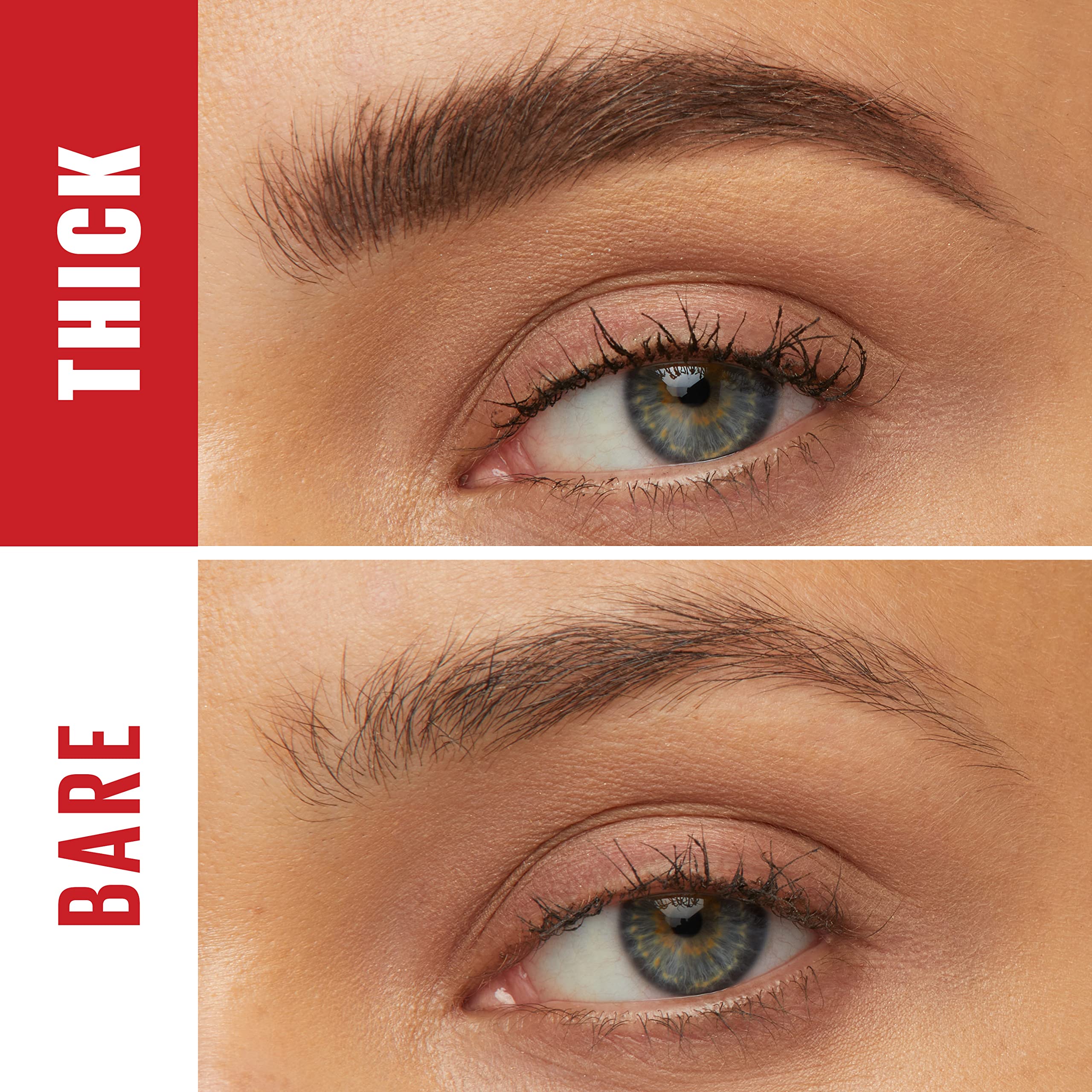 Maybelline Tattoo Studio eyebrow gel in Soft Brown close up