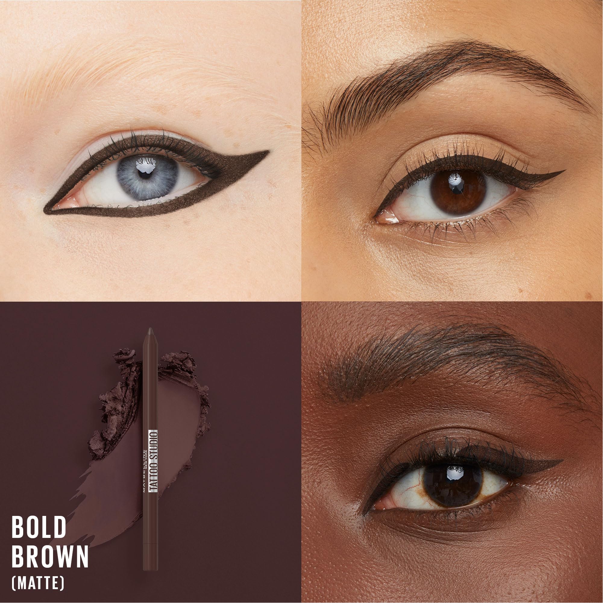 Maybelline TattooStudio gel eyeliner pencil tip detail