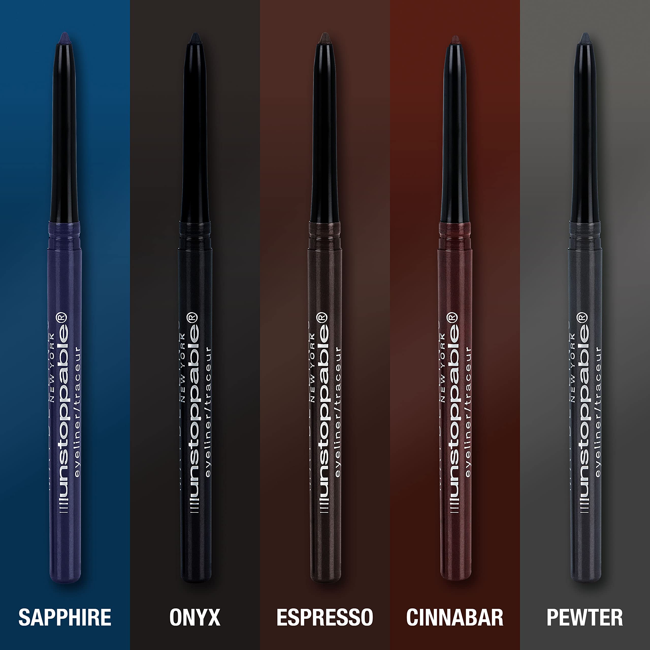 Maybelline Unstoppable pencil eyeliner side profile