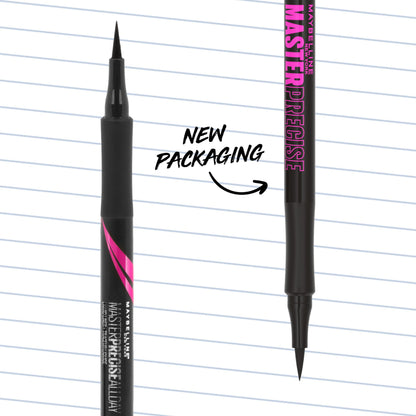 Close up of Maybelline liquid eyeliner felt tip