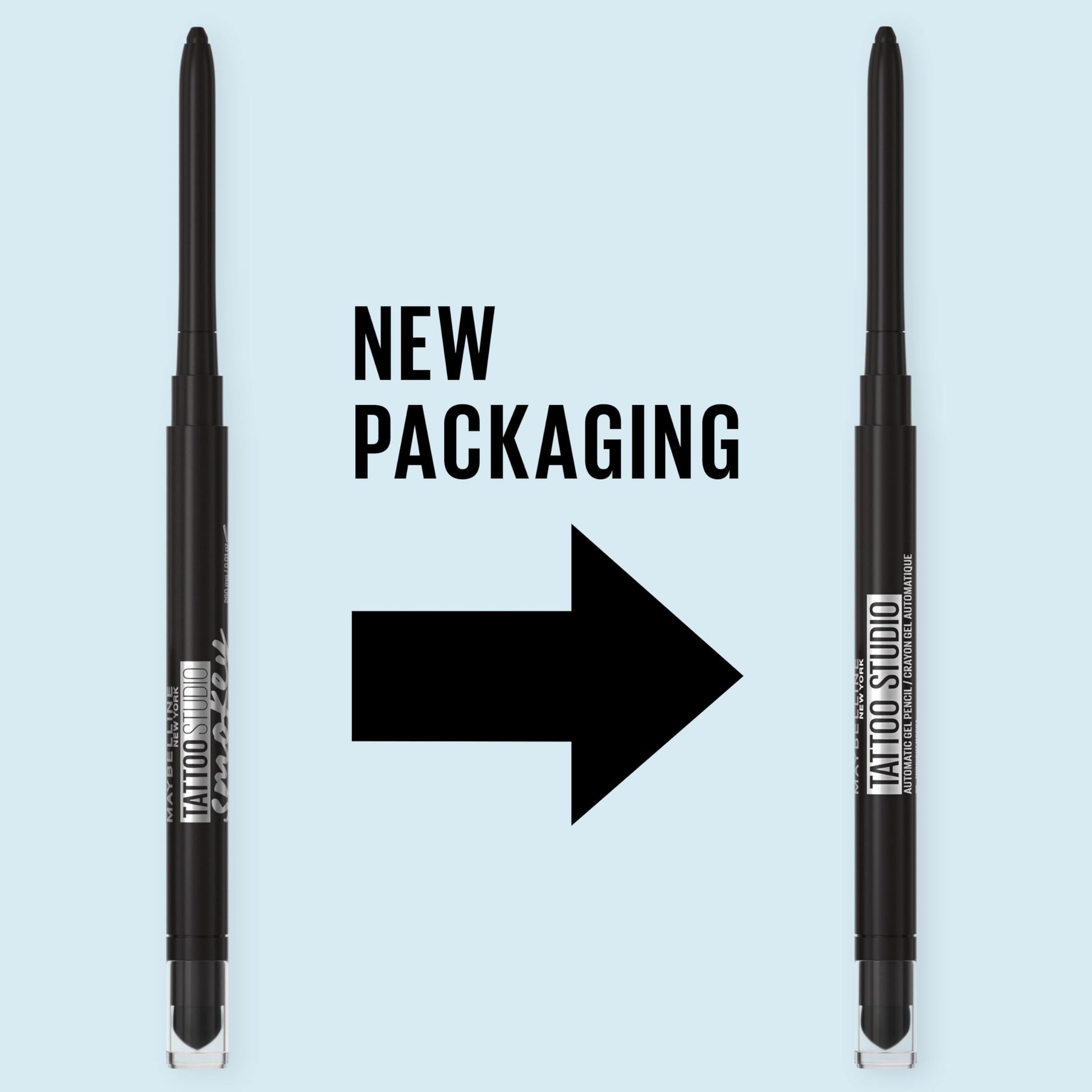 Close up of the Maybelline gel eyeliner mechanical tip