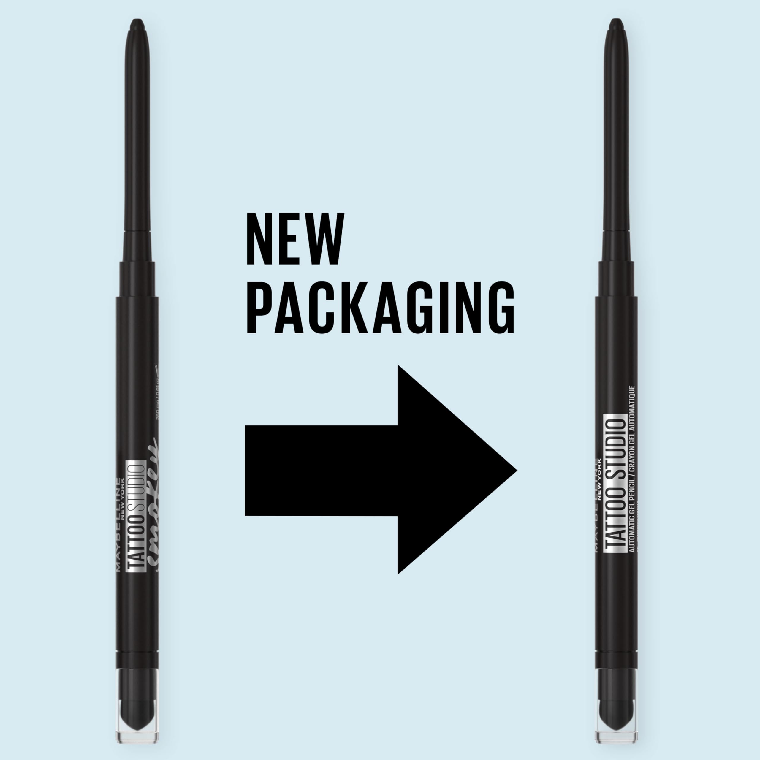 Close up of the Maybelline gel eyeliner mechanical tip