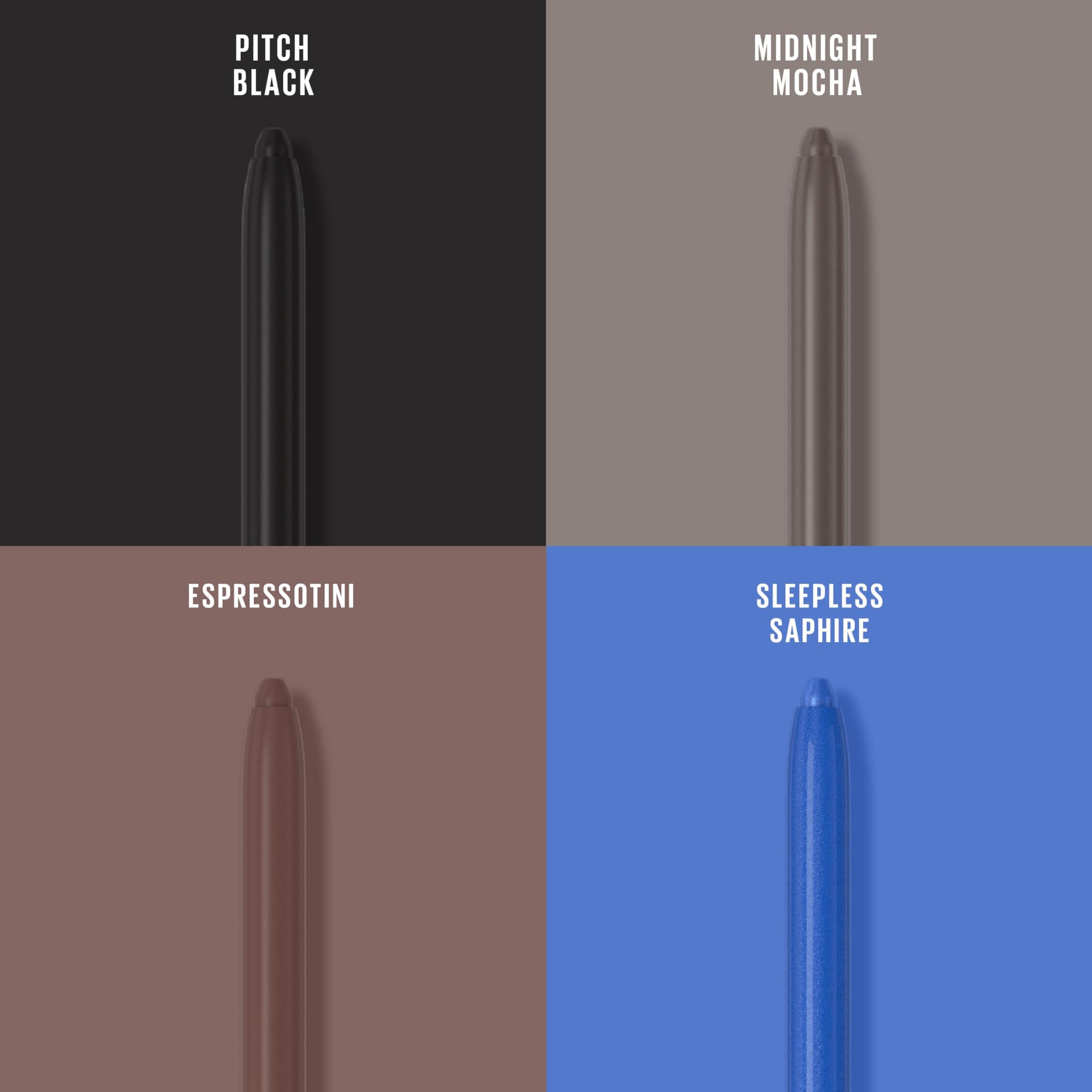 Maybelline Tattoo Studio gel eyeliner showing matte finish
