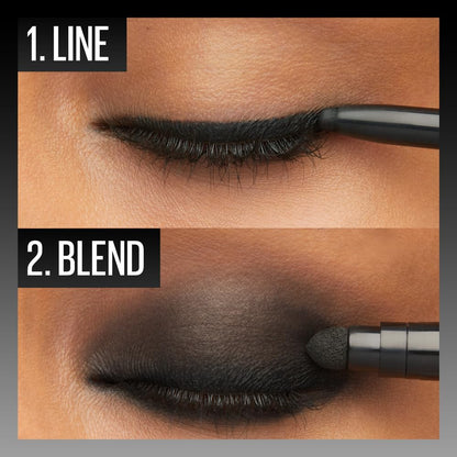 Back of packaging showing Maybelline product details