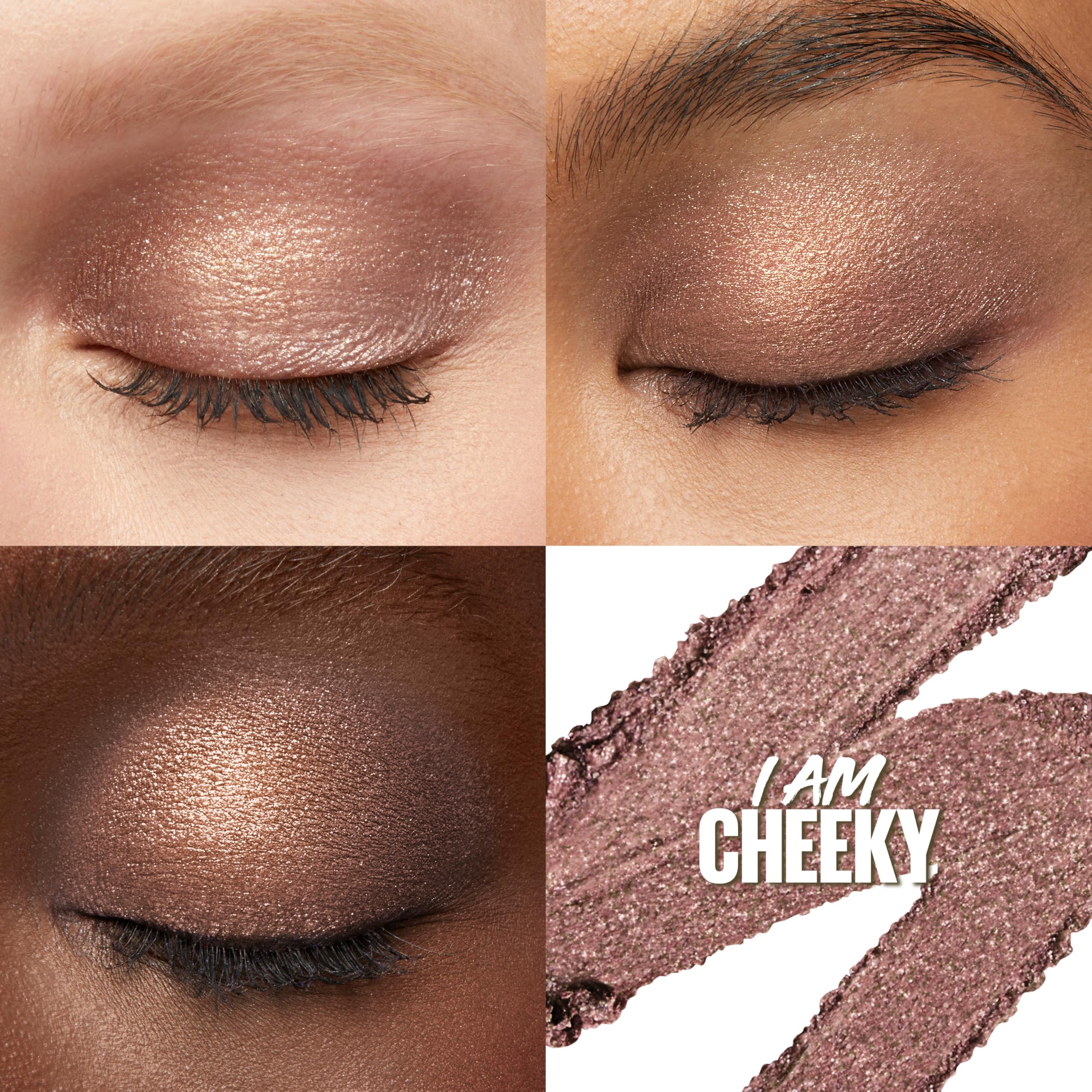 Maybelline Color Tattoo mauve shimmer stick texture and swatch