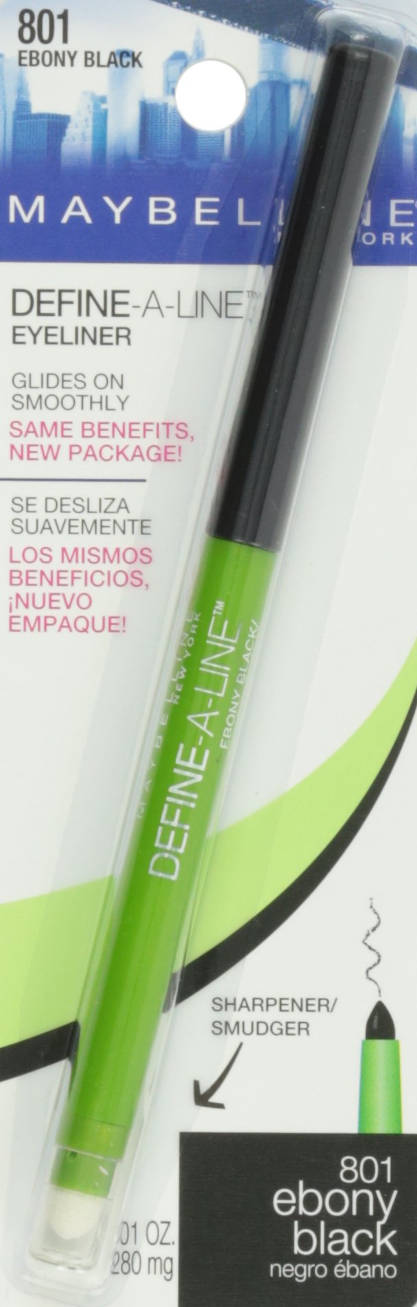 Maybelline Define-A-Line mechanical pencil tip close up