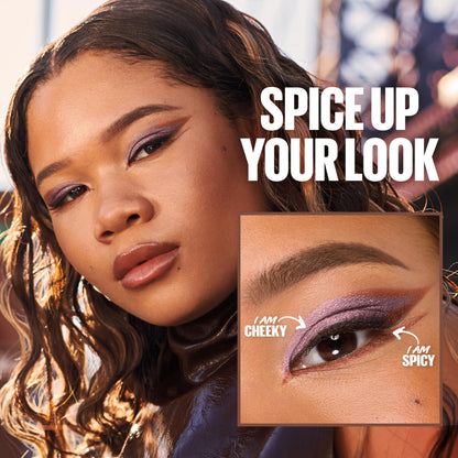 Maybelline Color Tattoo eye shadow and eyeliner application demo