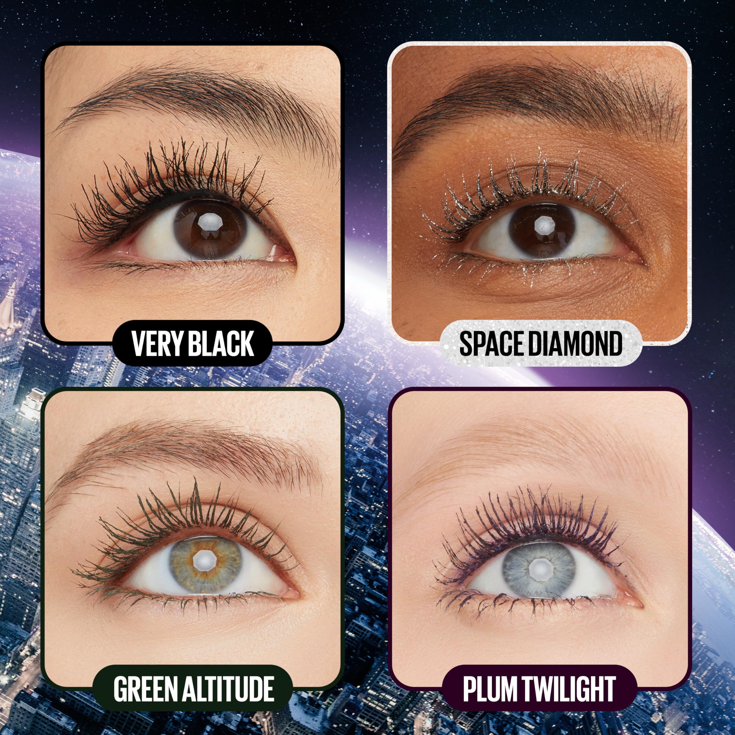 Maybelline Lash Sensational Sky High mascara side profile view